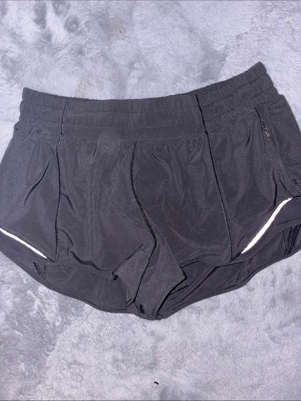 lululemon athletica Black Women's Athletic Running Shorts